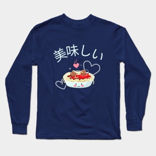 Delicious Meatball Pasta v2 Long Sleeve T-Shirt